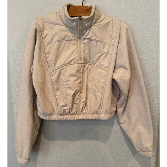 Nike Sportswear Swoosh Women's Easy Plush 1/4-Zip Top Jacket Size Small - Picture 10 of 10